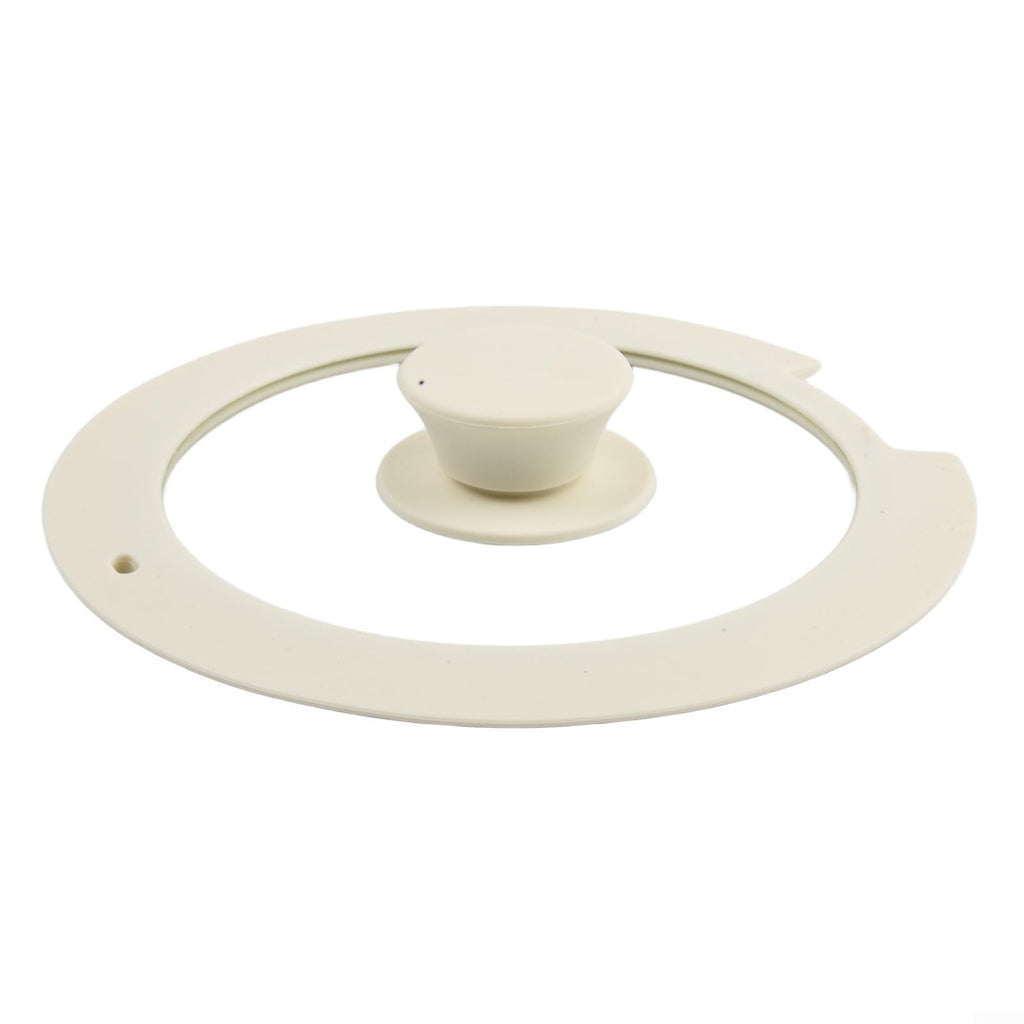 Silicone Pot Lid With Tempered Glass L1517