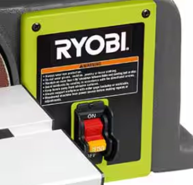 4 in. x 36 in. Belt & 6 in. Disc Corded Benchtop Sander O307986
