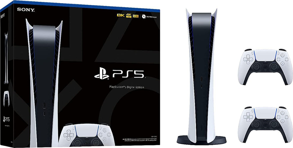 Playstation 5 Digital Edition Console with Additional Controller X475