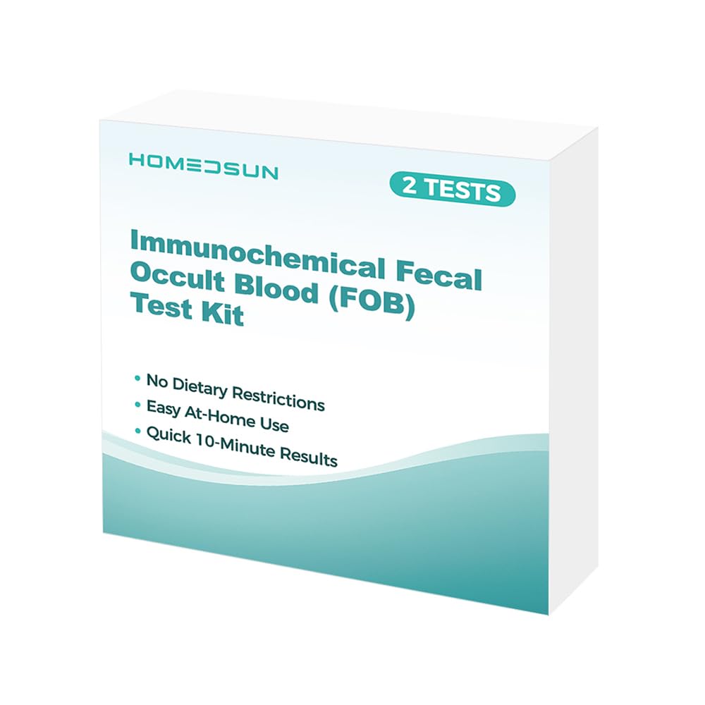2-Pack Immunochemical Fecal Occult Blood Home Test Kit Y323942