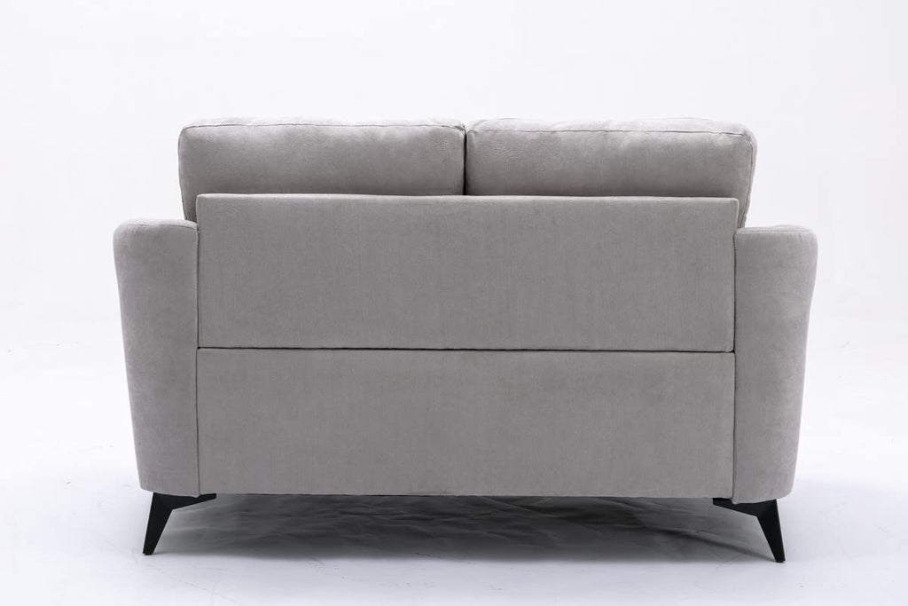 Light Gray Upholstered Loveseat G925