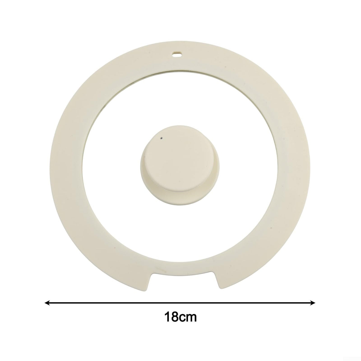 Silicone Pot Lid With Tempered Glass L1517