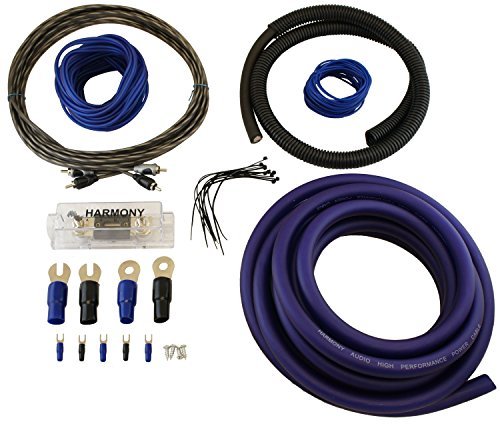 0 Gauge Amp Kit 3000 Watt Amplifier Wiring Kit J49313