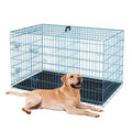 48-Inch Folding Metal Dog Crate with Divider and Tray N714314