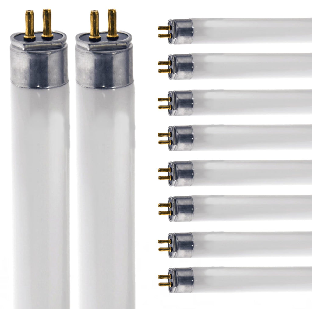 24W 3000K T5 Fluorescent Bulb 22.1 Inch G5 Bipin Base Pack of 10 L5672