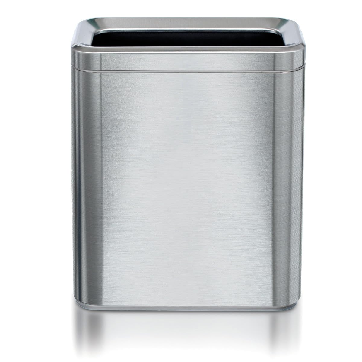 2.6 Gallon Stainless Steel Slim Trash Can with Removable Bucket Y819