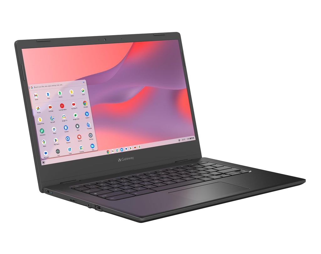 Chromebook 314 Laptop Intel Celeron N4500 14" Full HD 4GB 64GB Chrome OS Star Black W6704