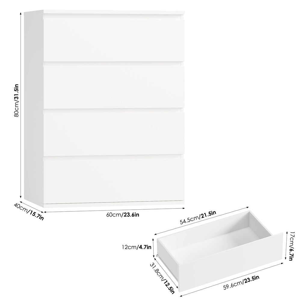 White Dresser R4417