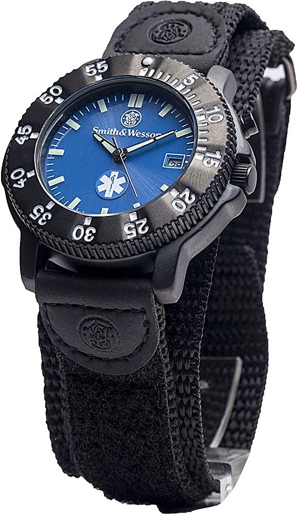 Men’s Tactical Field Watch with Backlight, 3ATM Water Resistant, Quartz, 40mm A454340