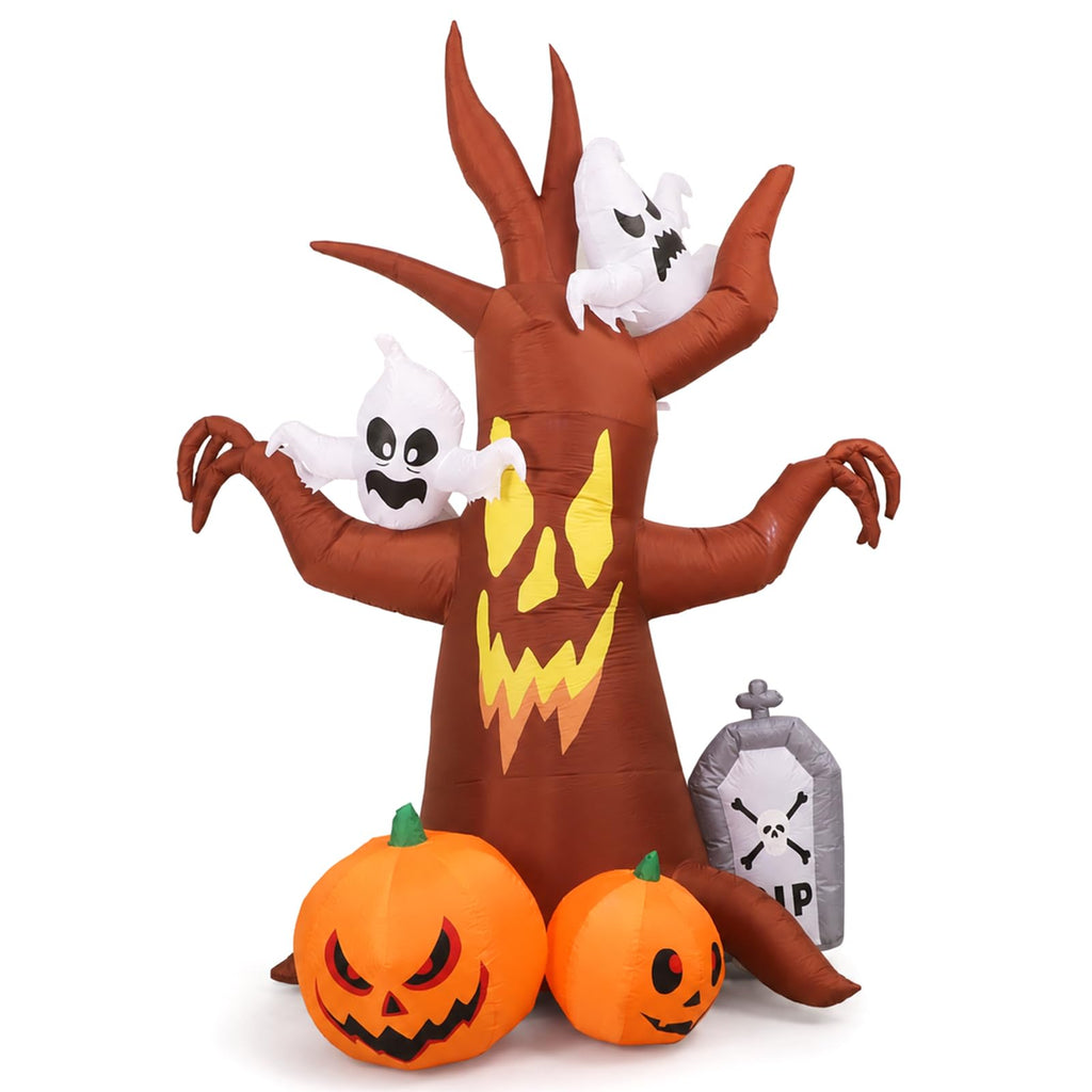 8FT Inflatable Ghost Tree Decoration H516347