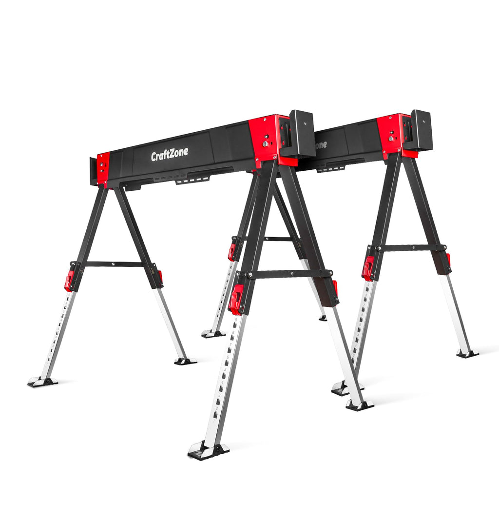 Folding Heavy Duty 2 Pack Saw Horses P9465