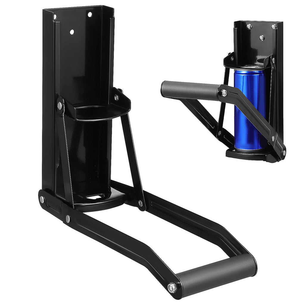 Wall Mounted Can Crusher with Bottle Opener O4087