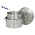 14-qt Stainless Fry Pot with Lid and Basket Z417418