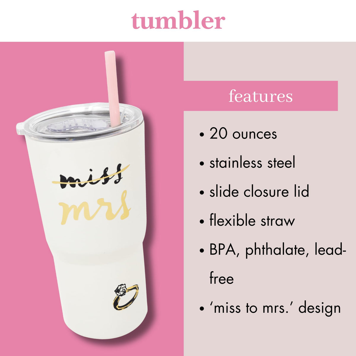 20 oz Insulated Tumbler J594037