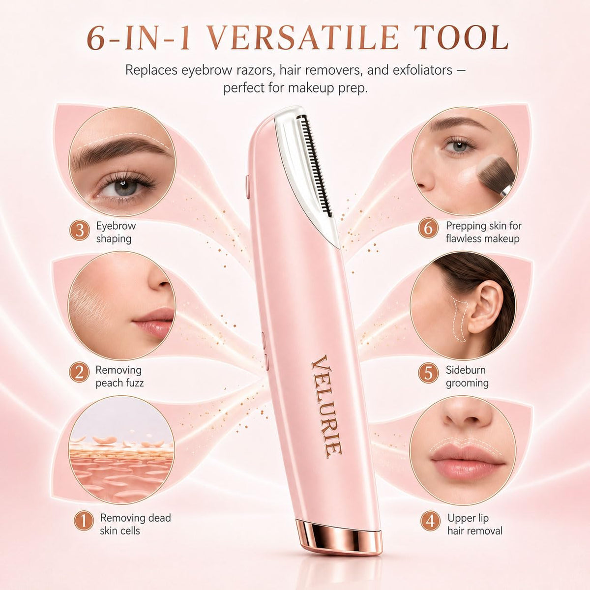 Pink Dermaplane Razor C287