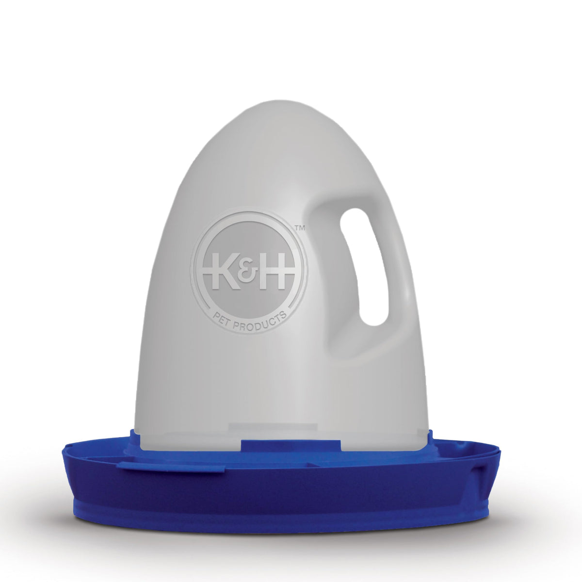 Heated Gray 2.5gal Poultry Waterer B904