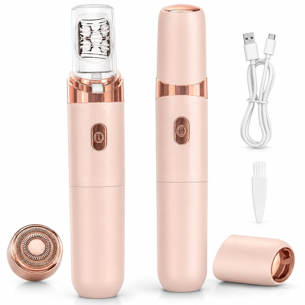 2-in-1 Facial Hair Remover with LED Light J676697