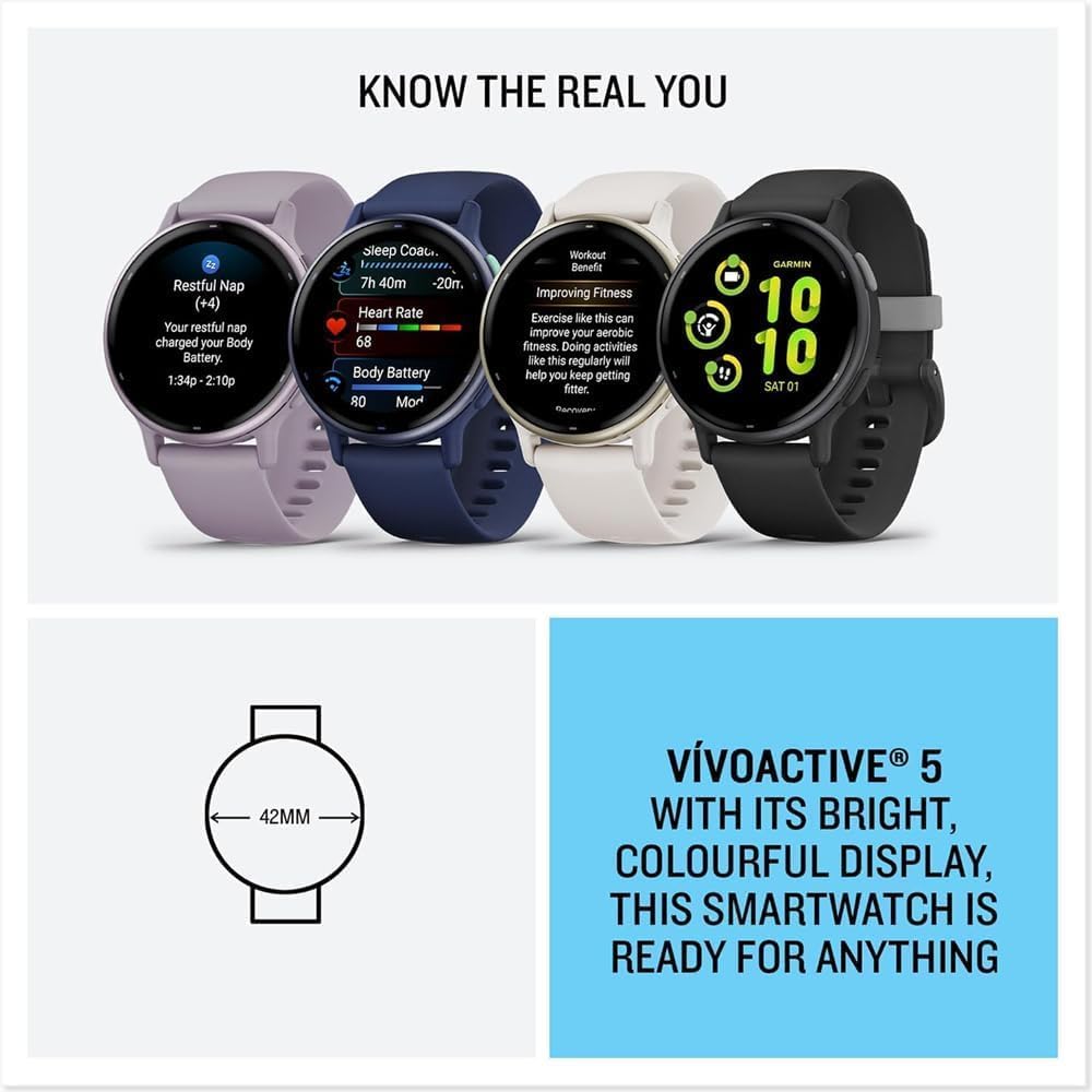 Health and Fitness GPS Smartwatch AMOLED Display V2967