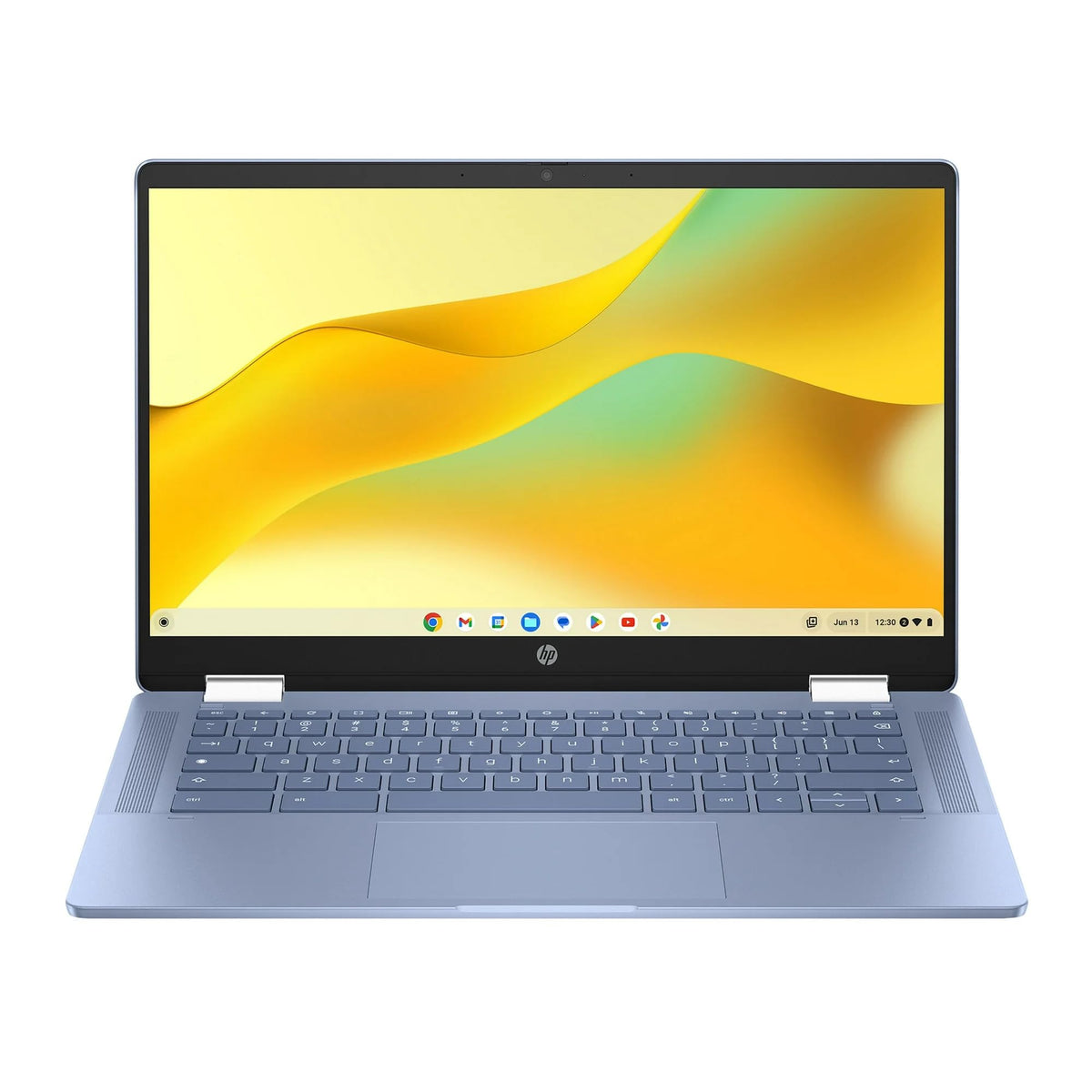 14 inch FHD IPS Touch 2-in-1 Laptop, Intel N100, 4GB RAM, 64GB eMMC, Chrome OS, Sky Blue I6085