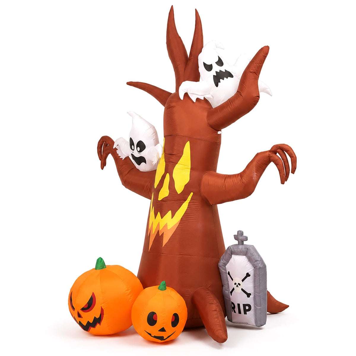 8FT Inflatable Ghost Tree Decoration H516347