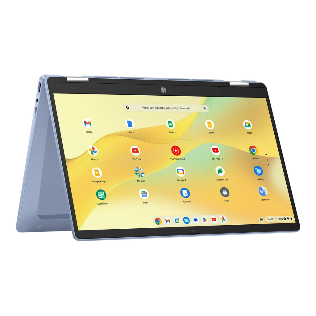 14 inch FHD IPS Touch 2-in-1 Laptop, Intel N100, 4GB RAM, 64GB eMMC, Chrome OS, Sky Blue I6085