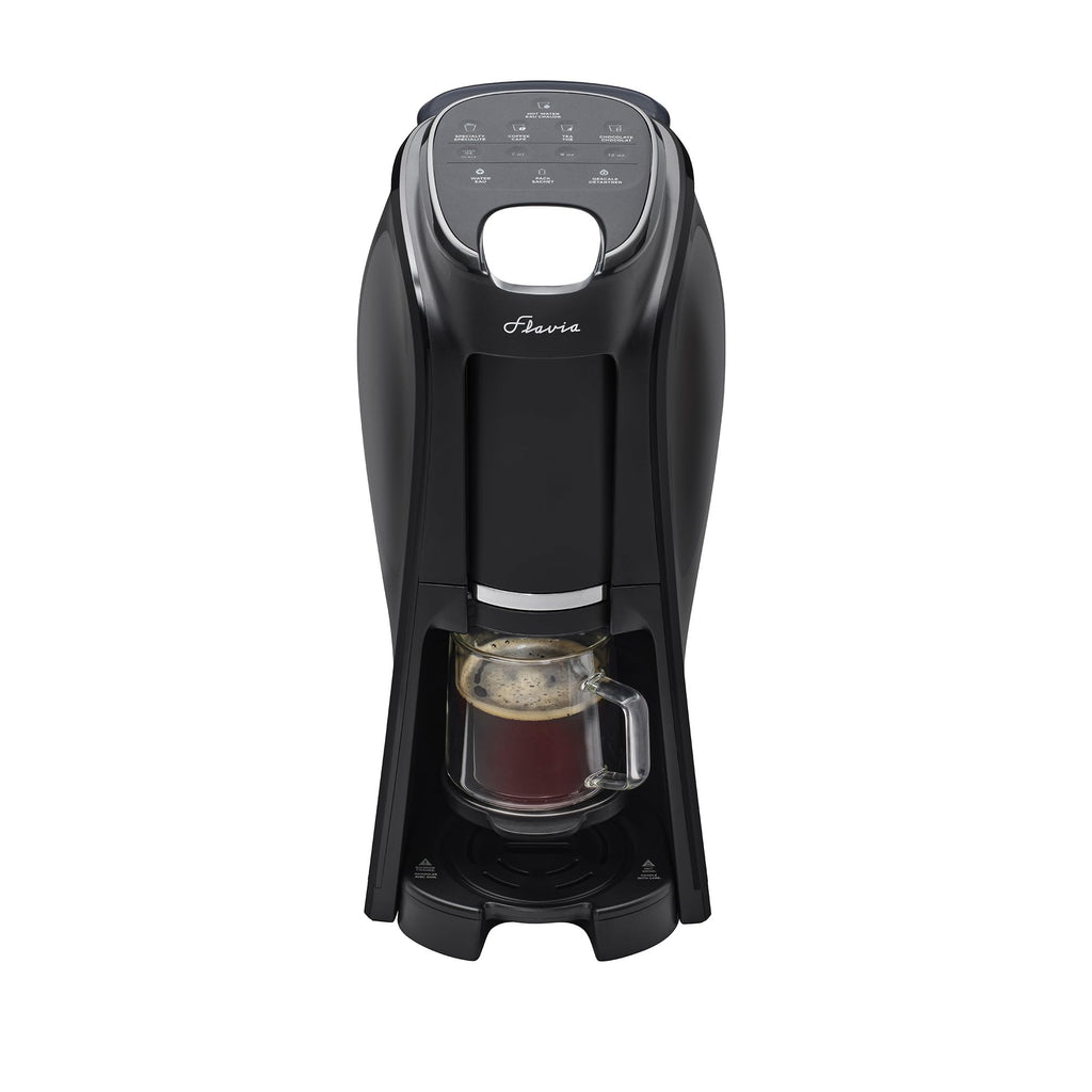 Coffee Machine with Single-Serve Freshpacks, Multiple Brew Sizes, Black D2512