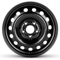 16 Inch Painted Black Car Wheel M19823
