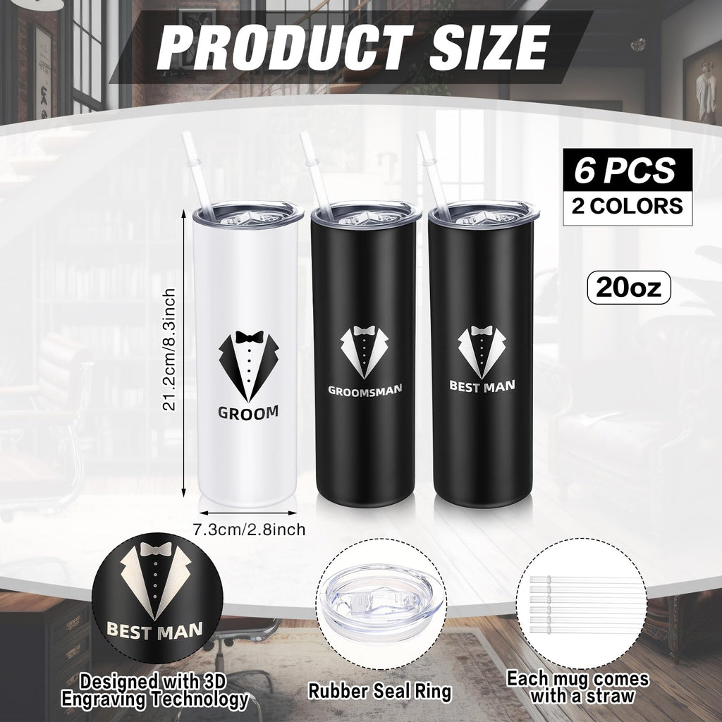 20oz Tumblers Set of 6 I5212