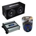 12" Ported Sub Box with Amp K2582