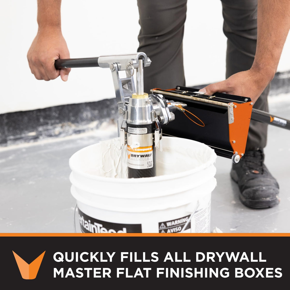 10" & 12" High Capacity Flat Box Set with Pump, Filler, and 42" 180 Sure-Stop Handle Q4211