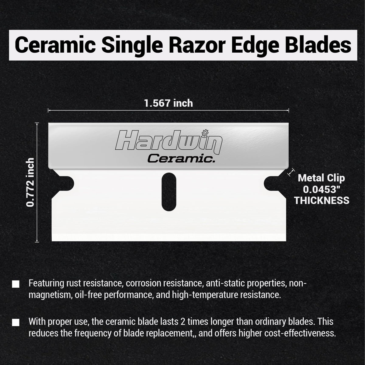 Ceramic Scraper Blade Refills G943408
