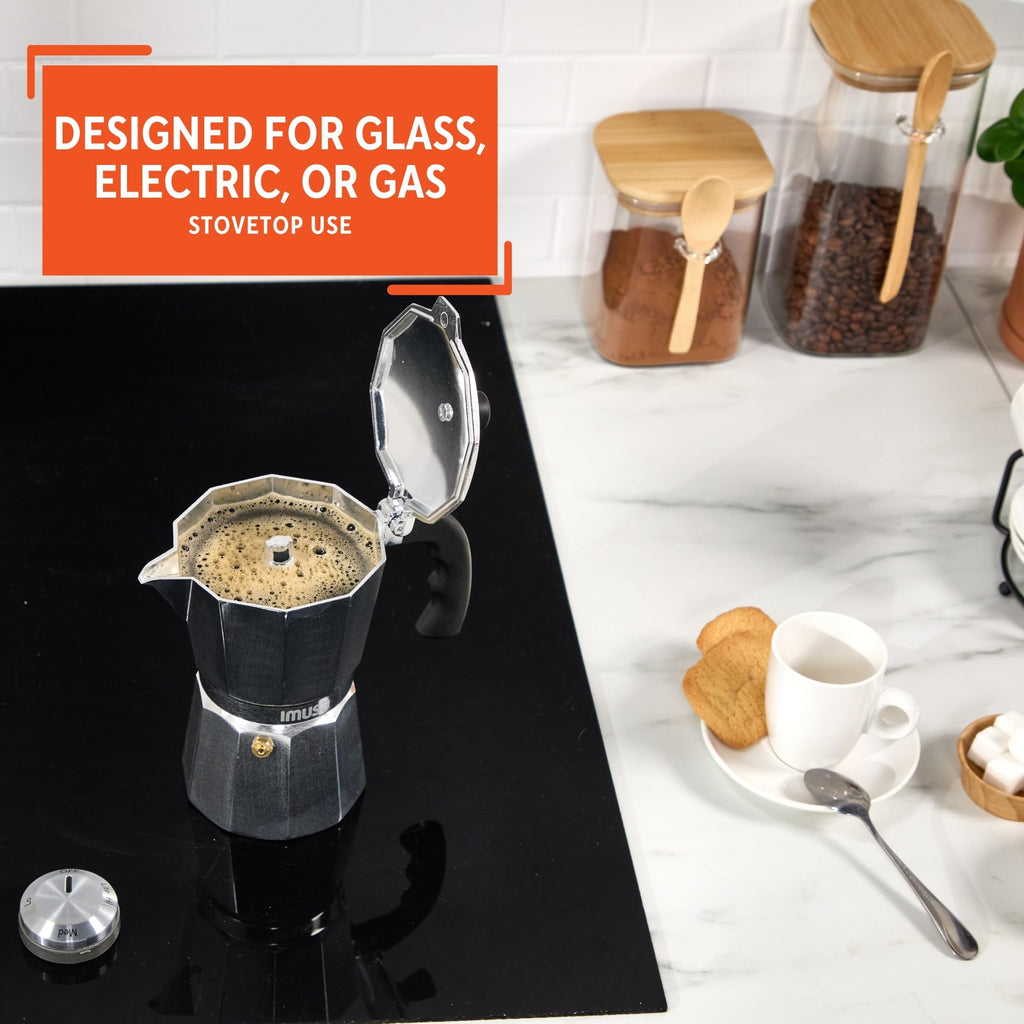 Aluminum Stovetop 6-cup Espresso Maker N7844