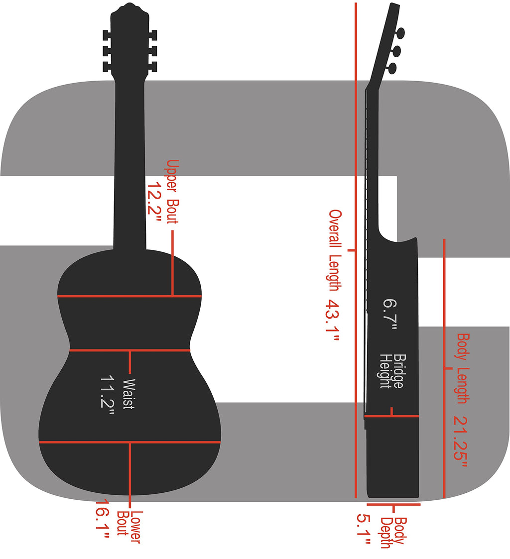 Fiberglass Dreadnought Acoustic Guitar Case N397211