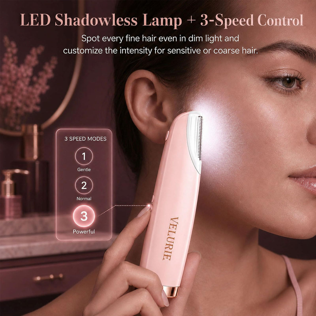 Pink Dermaplane Razor C287