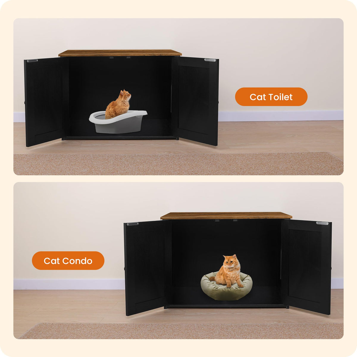 Cat Litter Box Enclosure W51941