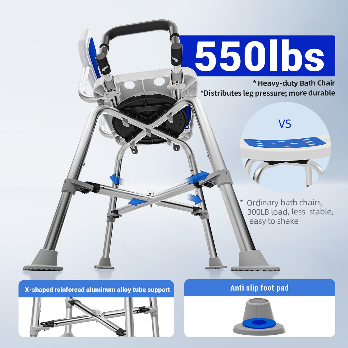 Swivel Shower Chair D4634