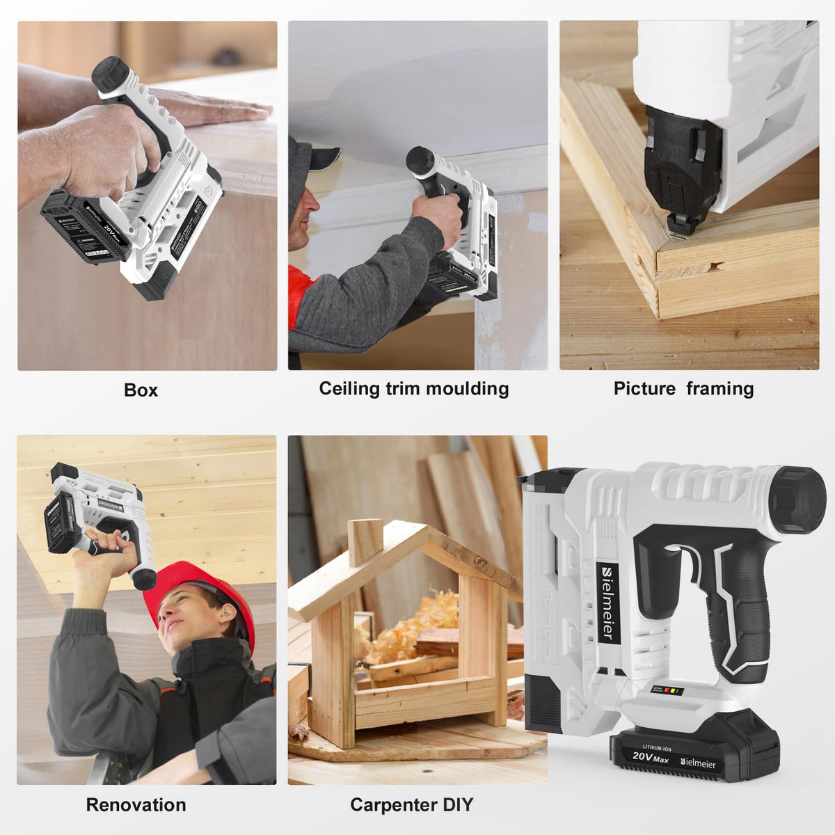 18 Gauge 2 In 1 Cordless Brad Nailer Stapler X988