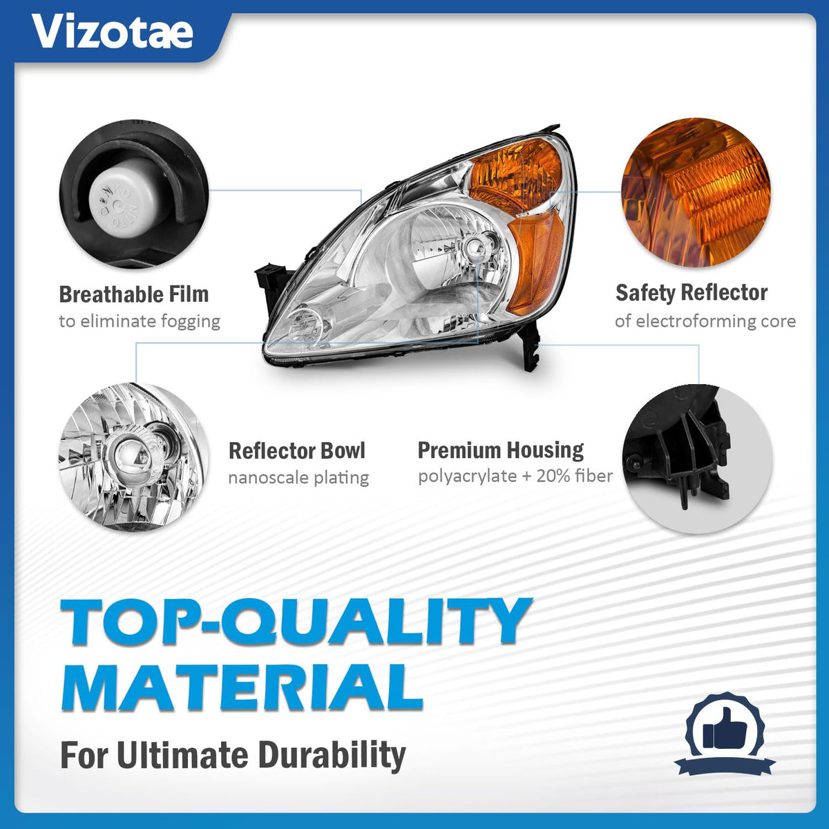 Headlights Assembly V313