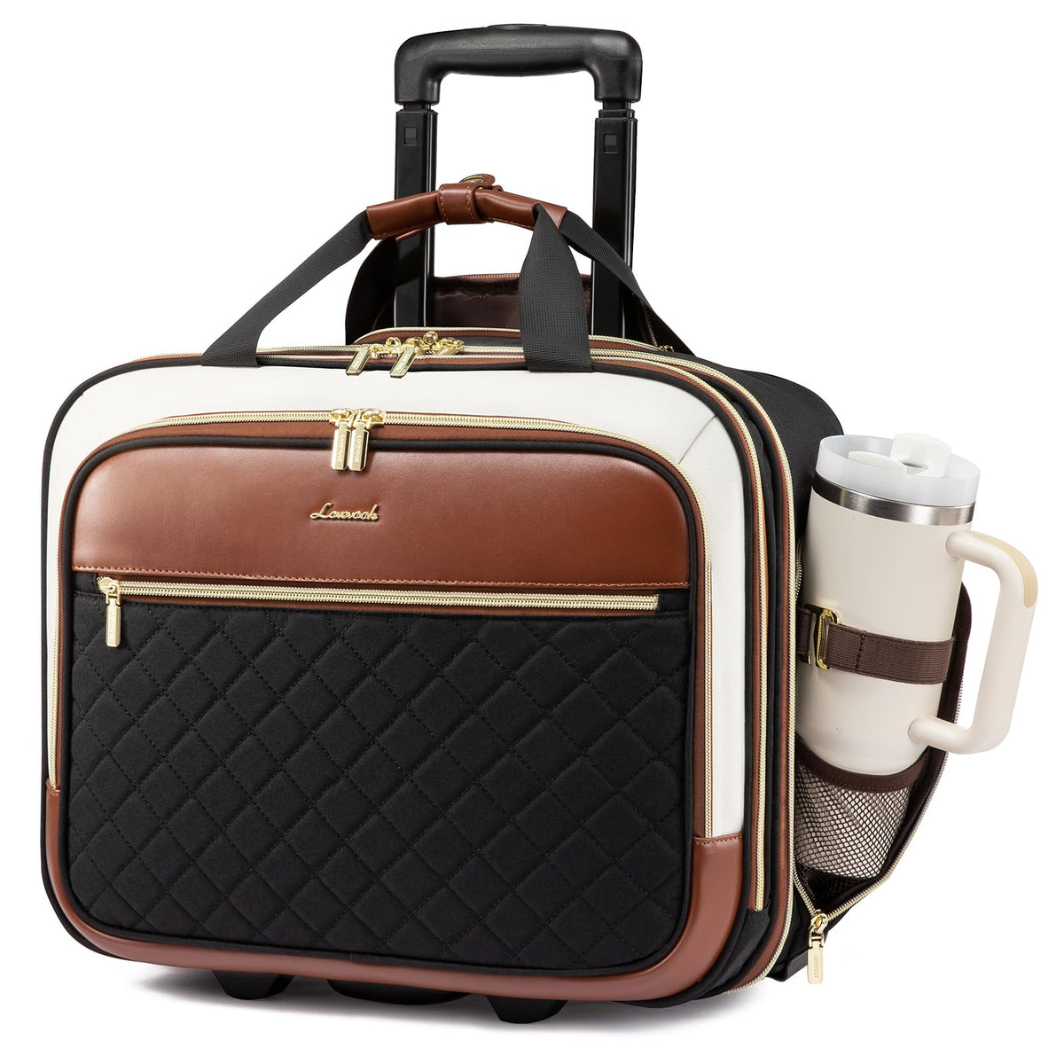 Rolling Laptop Bag with Wheels K368