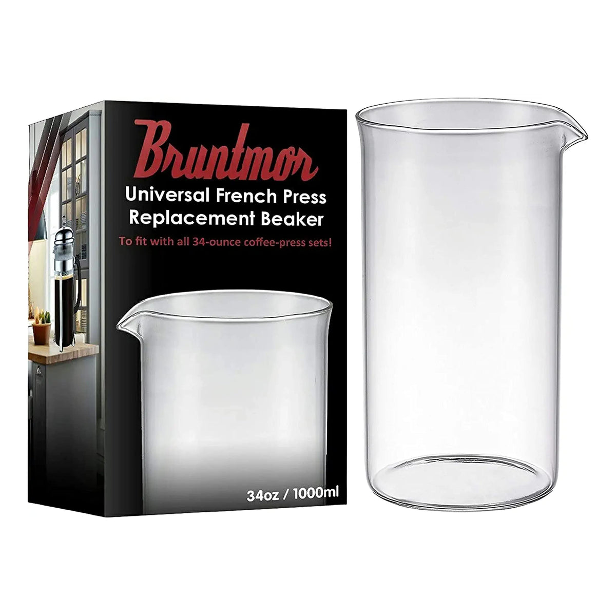 34 oz Borosilicate Glass Carafe I90317