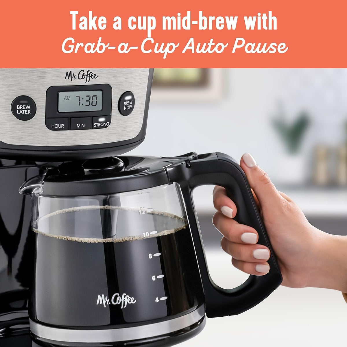 12 Cup Programmable Coffee Maker X703063