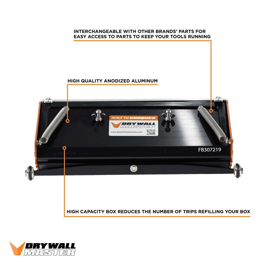 10" & 12" High Capacity Flat Box Set with Pump, Filler, and 42" 180 Sure-Stop Handle Q4211