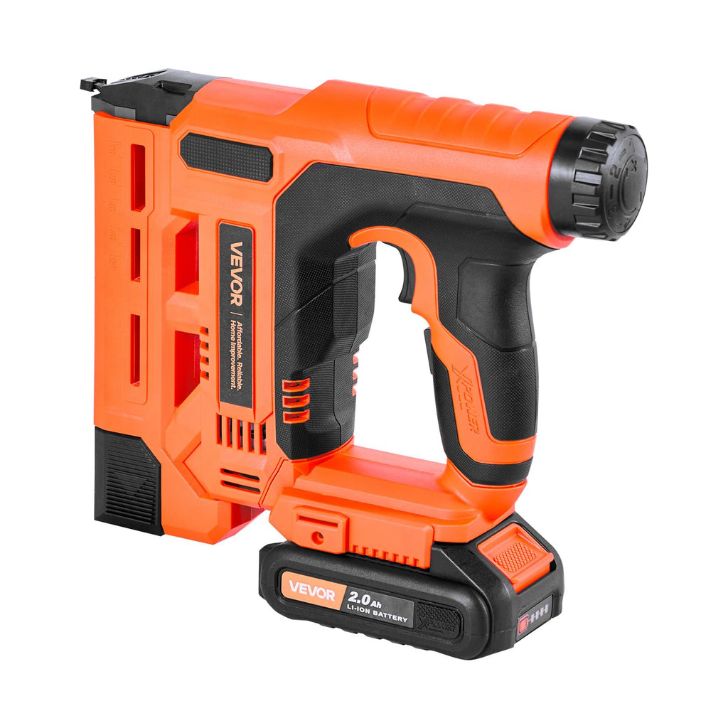 Cordless 2-in-1 18 Gauge Nail Gun Staple Gun E8015