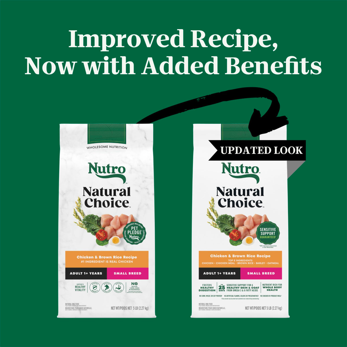Chicken & Rice Small Breed Dry Dog Food 5 lb M368606