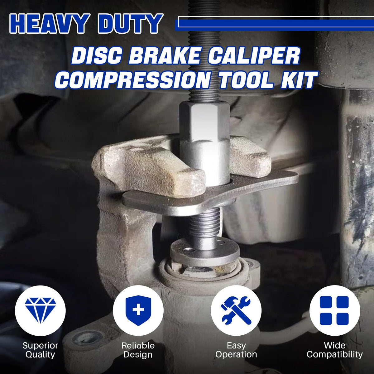 Heavy Duty Disc Brake Caliper Tool Set Z695831