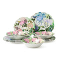 Melamine 12-Piece Dinnerware Set Service for 4 V9316