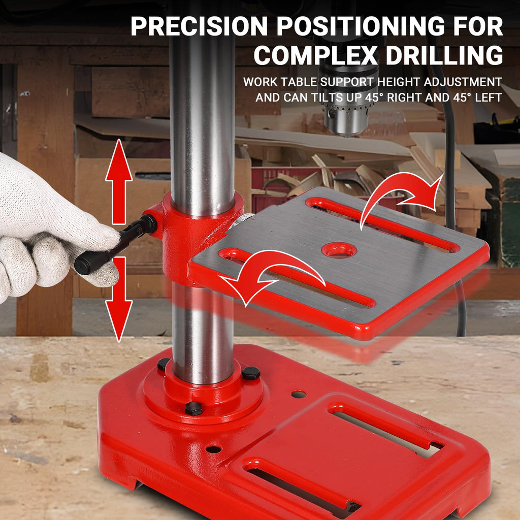 8" Benchtop Drill Press with 5 Adjustable Speeds H664602