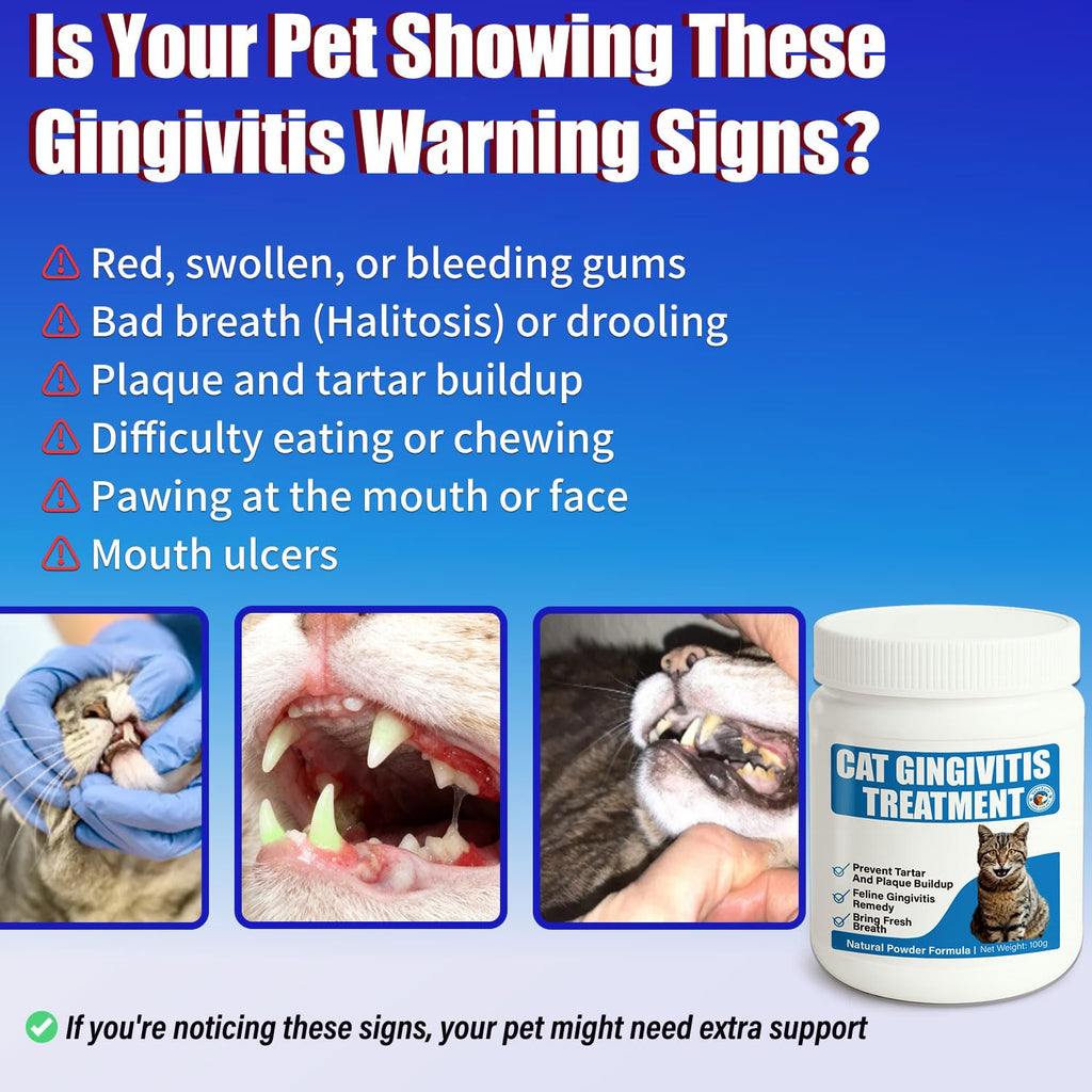 Natural Cat Dental Powder Z3623