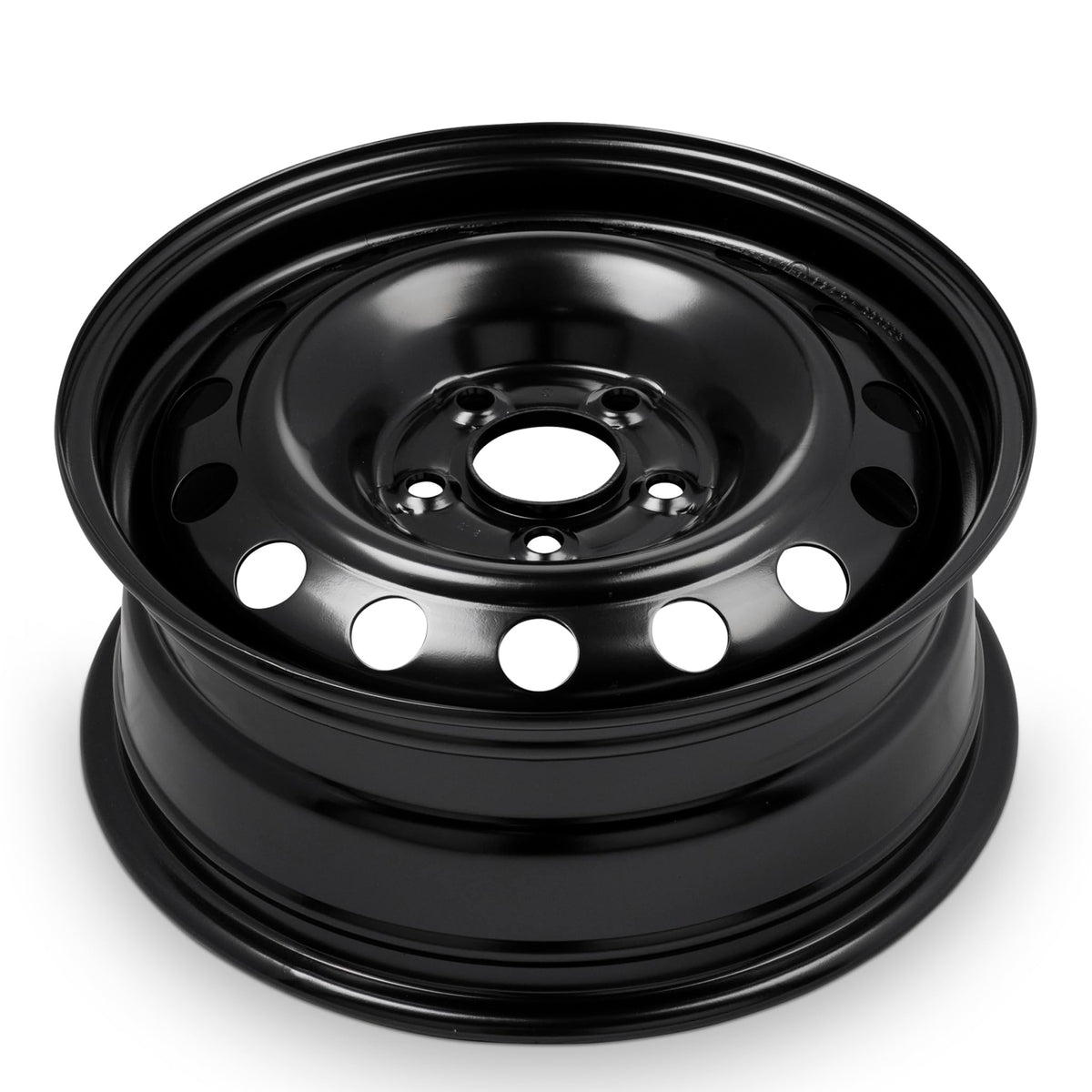 16 Inch Painted Black Car Wheel M19823