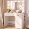 Vanity Desk with Mirror and Lights V304
